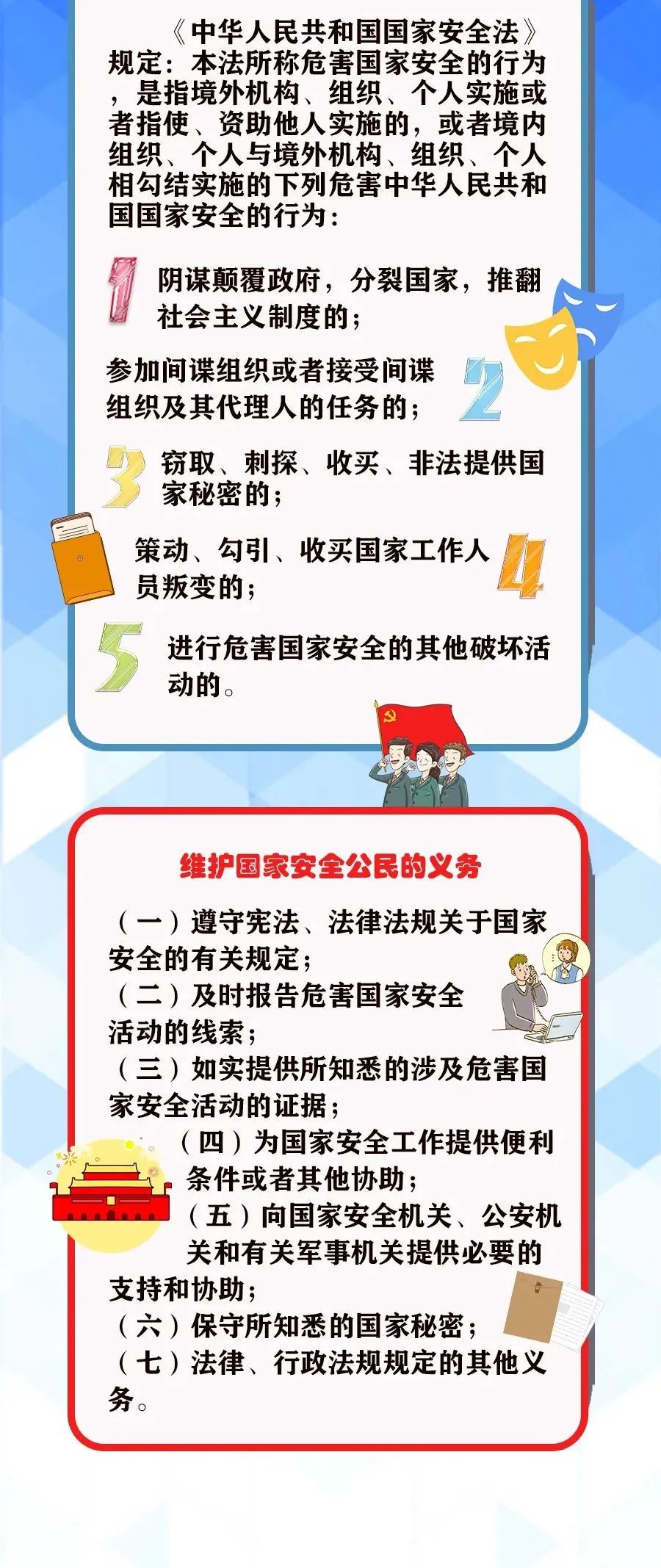 【國(guó)家安全教育日】圖解丨維護(hù)國(guó)家安全 人人有責(zé)